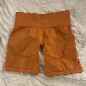 NVGTN Pro Seamless Shorts Orange